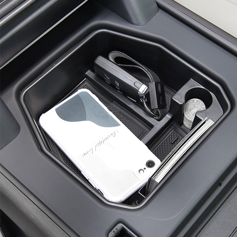 Organizator pentru consola centrală auto pentru Land Rover Defender 110 2020 Cutie de depozitare cotieră Tavă Accesorii auto