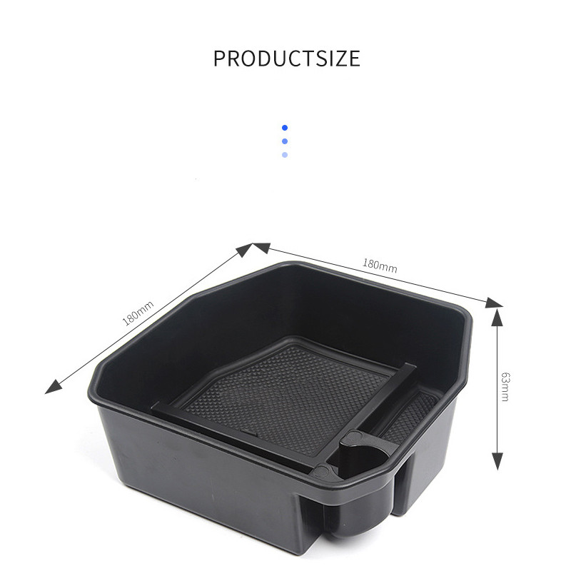 Organizator pentru consola centrală auto pentru Land Rover Defender 110 2020 Cutie de depozitare cotieră Tavă Accesorii auto