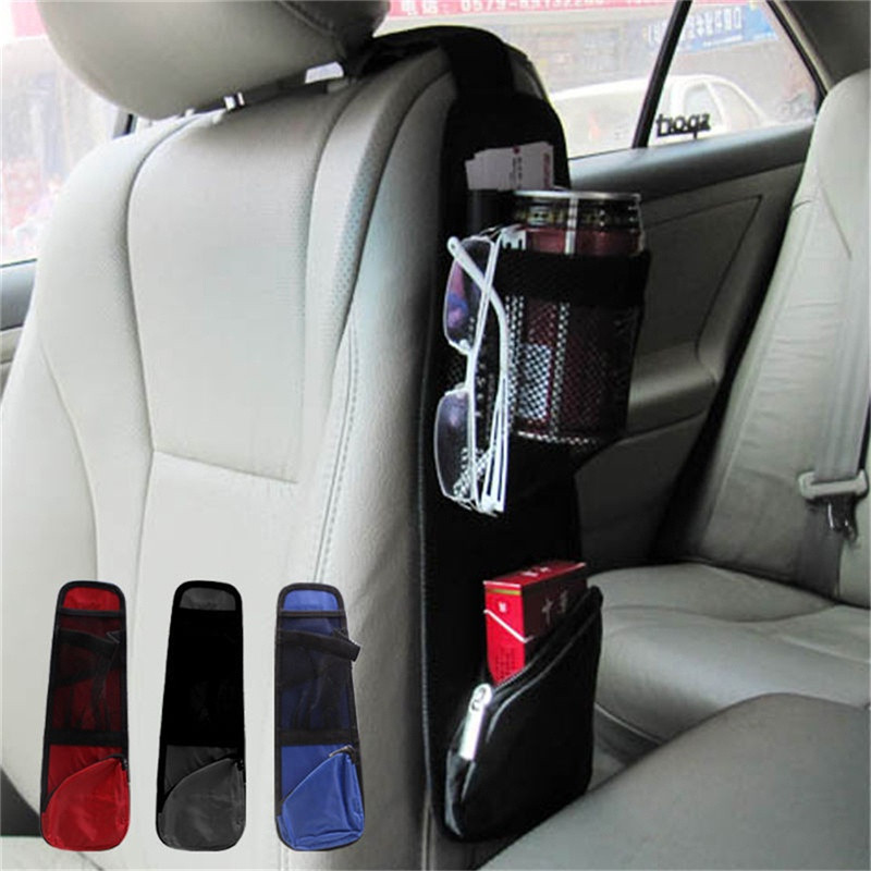 Organizator scaun auto Geanta organizator coche Seat Side Storage Hanging Multi-Buzunar Mesh Accesorii interioare органайзер на сиденье