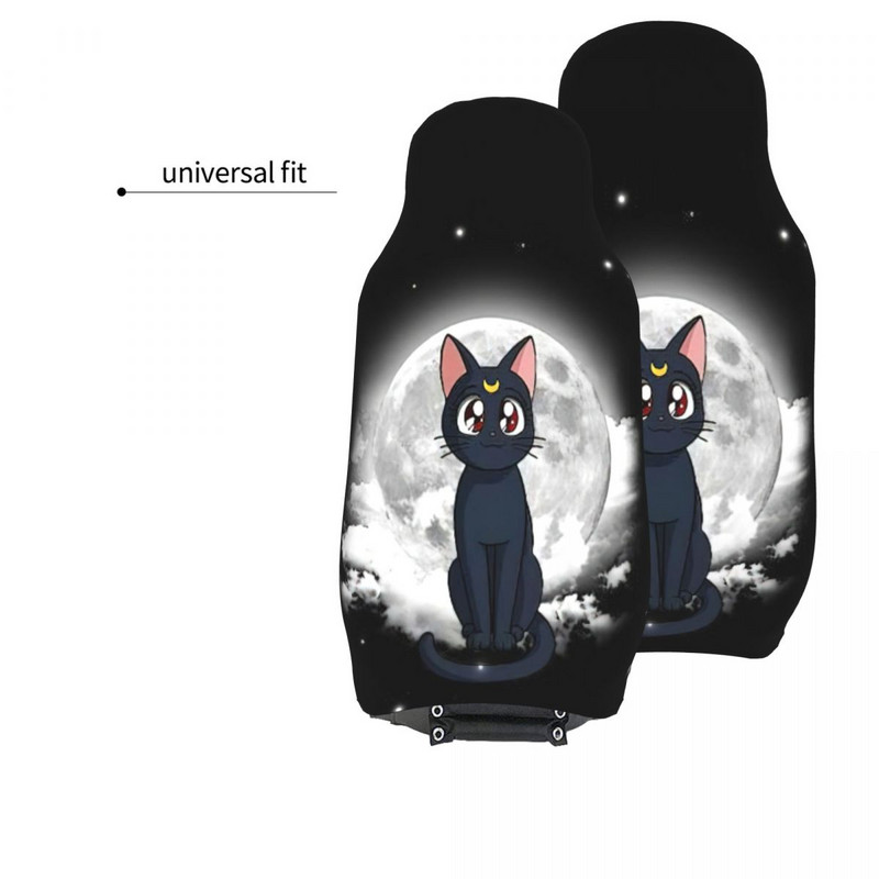 Cute Cat universaalne autoistme kate maastikul AUTOYOUTH eesmine tagumine flokeeriv riidest padi polüester kalapüük