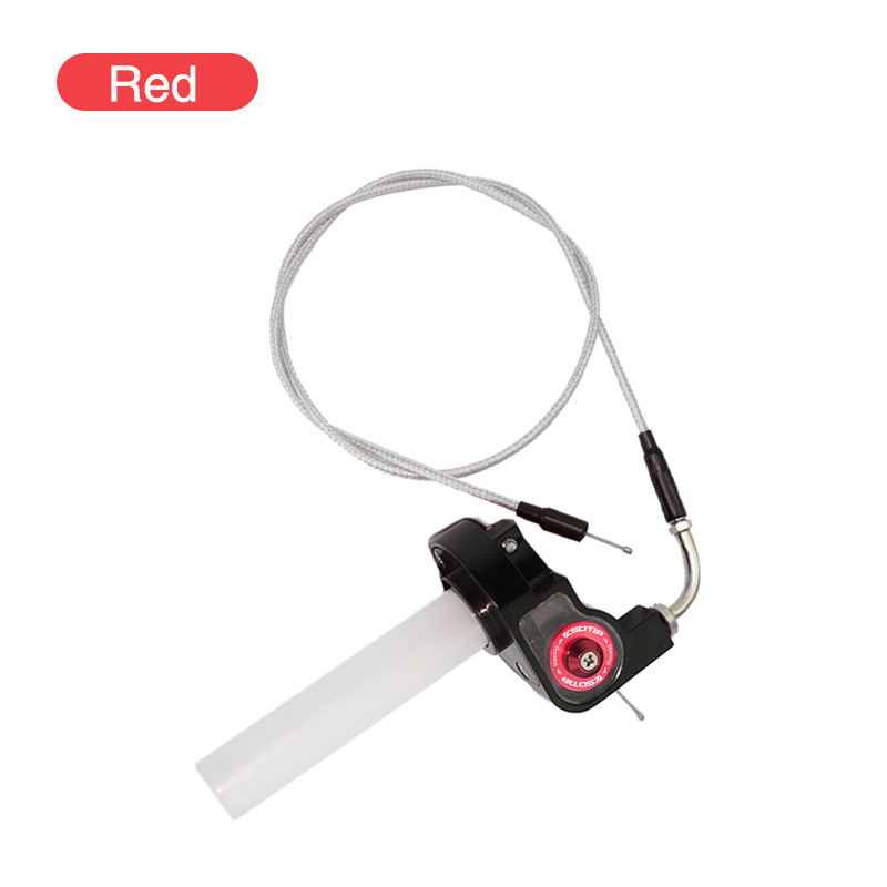 Sclmotos- 22mm Motocicletă Racing Aluminiu Vizibil Răsucire Rapidă Accelerație Pe Gaz Settle Grips Dirt Pit Bike ATV UTV XR50 CRF50 KLX