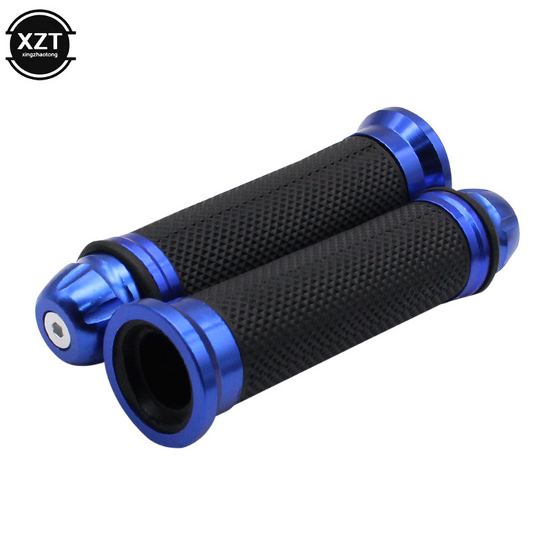 Χειρολαβές μοτοσικλέτας Λαστιχένιες λαβές χειρολαβής πεντάλ ποδηλάτου Σφίξιμο Τροποποιημένη λαβή γκαζιού Γκριπ λαβή καθίζησης χειρολαβή 22/24 χλστ.