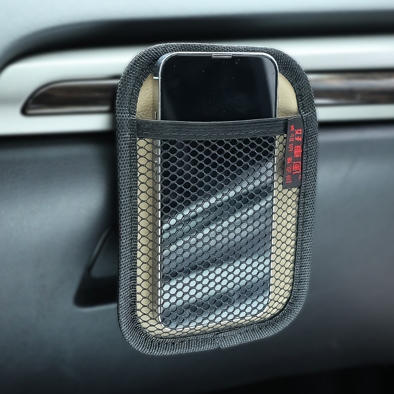 Novi automobil Mrežasta mreža za pohranu Torba za džepove Nadzorna ploča Storager Naslon sjedala Pasta Mrežasta torba za pohranu Telefoni Kartice Ključevi Organizatori