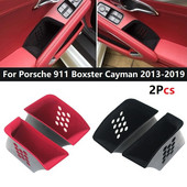 Organizare de depozitare ABS+Flocare potrivită pentru Porsche 911 Boxster Cayman 2013-2019 Cutie de depozitare pentru cotieră pentru mâner ușă mașinii