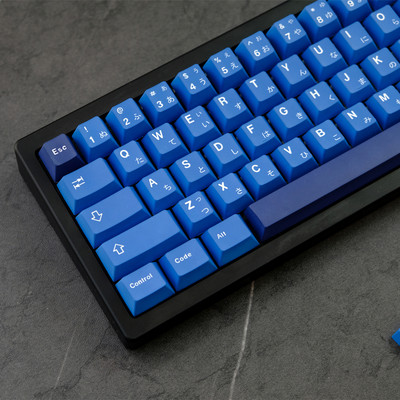 129 klahvi GMK Striker klahvikatted Värvi sublimatsioon Cherry profiil Jaapani klahvikork MX switchi jaoks Mehaaniline klaviatuur Cherry klahvistikud