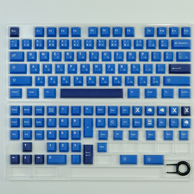 129 πλήκτρα GMK Striker Keycaps Dye Sublimation Cherry Προφίλ Ιαπωνικό Keycap για διακόπτη MX Μηχανικό πληκτρολόγιο Cherry Keycaps