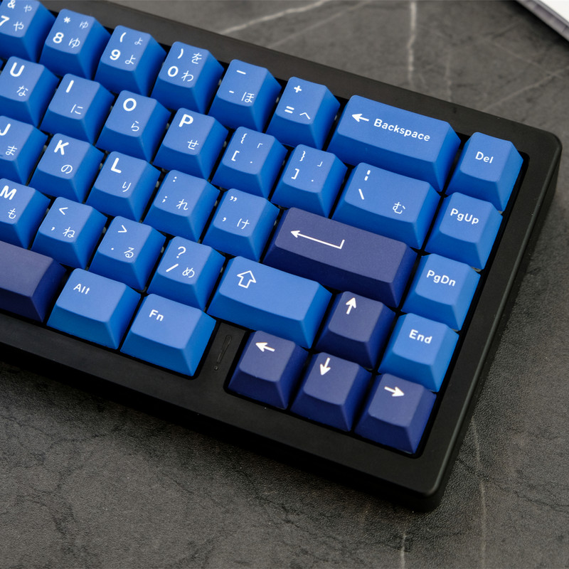 129 πλήκτρα GMK Striker Keycaps Dye Sublimation Cherry Προφίλ Ιαπωνικό Keycap για διακόπτη MX Μηχανικό πληκτρολόγιο Cherry Keycaps