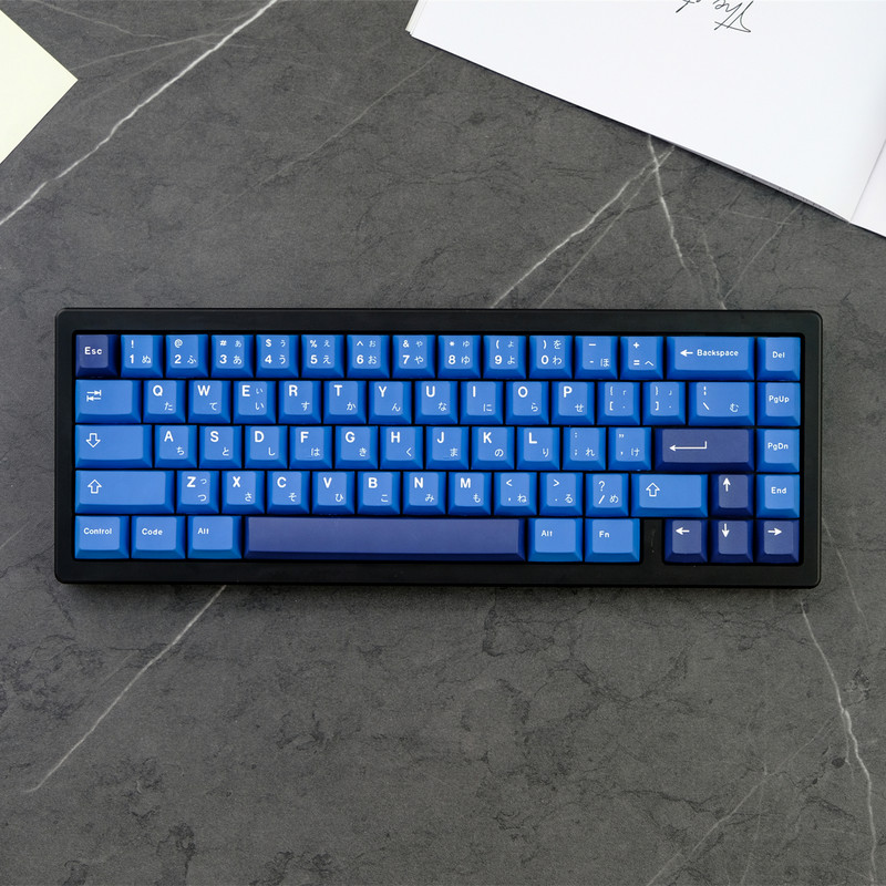 129 πλήκτρα GMK Striker Keycaps Dye Sublimation Cherry Προφίλ Ιαπωνικό Keycap για διακόπτη MX Μηχανικό πληκτρολόγιο Cherry Keycaps