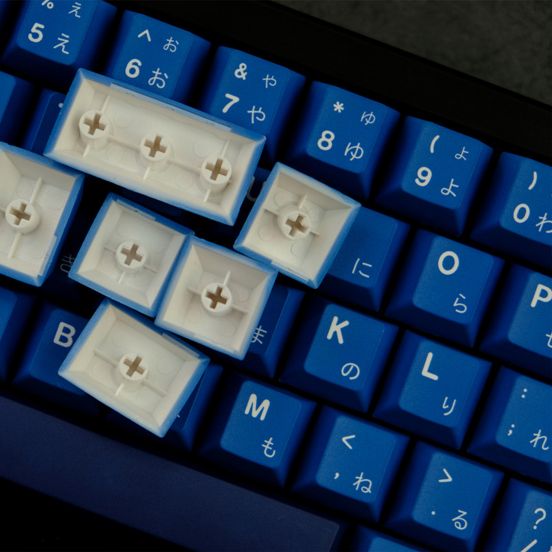 129 πλήκτρα GMK Striker Keycaps Dye Sublimation Cherry Προφίλ Ιαπωνικό Keycap για διακόπτη MX Μηχανικό πληκτρολόγιο Cherry Keycaps