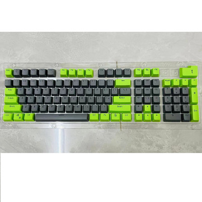 106 tipki Ljubičasto cijan tipke PBT tipke s pozadinskim osvjetljenjem Dvobojni OEM profil za MX Switch 61/87/104 Mehanička tipkovnica