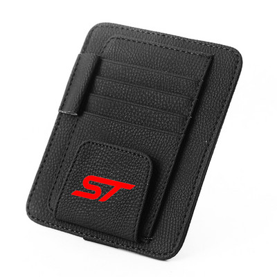Organizator pentru parasolar auto pentru ochelari de soare Clip Bill Pen Suport carduri Genți de depozitare Accesorii auto pentru Ford ST FOCUS 2 3 Mondeo Fiesta