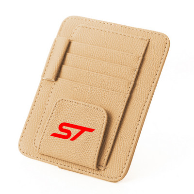 Organizator pentru parasolar auto pentru ochelari de soare Clip Bill Pen Suport carduri Genți de depozitare Accesorii auto pentru Ford ST FOCUS 2 3 Mondeo Fiesta