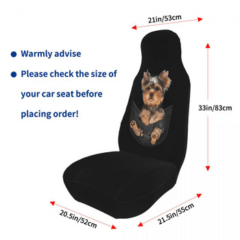 Dog In Pocket Universal προστατευτικό κάλυμμα καθίσματος αυτοκινήτου Αξεσουάρ εσωτερικού χώρου Ταξίδι Yorkie Ζώο καθίσματος αυτοκινήτου Μαξιλάρι αυτοκινήτου Στιλ αυτοκινήτου
