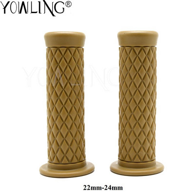 7/8-tolline käepide Retro kummist mootorratta jalgratta Vintage juhtraud koksipudeli käepide HONDA GN125 CG125 CB400 kohviku jaoks