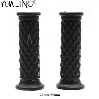 7/8-tolline käepide Retro kummist mootorratta jalgratta Vintage juhtraud koksipudeli käepide HONDA GN125 CG125 CB400 kohviku jaoks