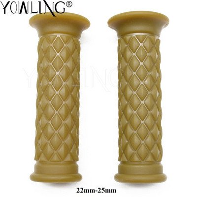 7/8-tolline käepide Retro kummist mootorratta jalgratta Vintage juhtraud koksipudeli käepide HONDA GN125 CG125 CB400 kohviku jaoks