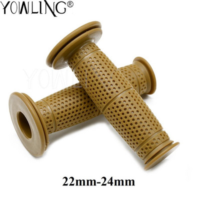 7/8-tolline käepide Retro kummist mootorratta jalgratta Vintage juhtraud koksipudeli käepide HONDA GN125 CG125 CB400 kohviku jaoks