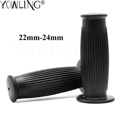 7/8-tolline käepide Retro kummist mootorratta jalgratta Vintage juhtraud koksipudeli käepide HONDA GN125 CG125 CB400 kohviku jaoks