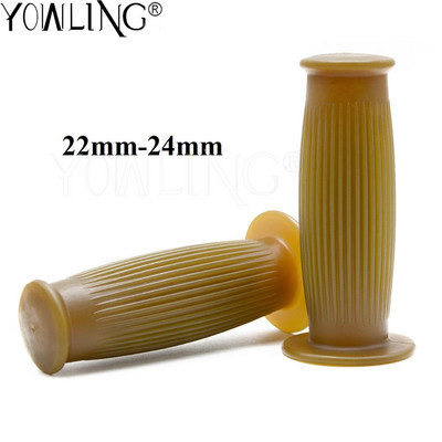 7/8-tolline käepide Retro kummist mootorratta jalgratta Vintage juhtraud koksipudeli käepide HONDA GN125 CG125 CB400 kohviku jaoks