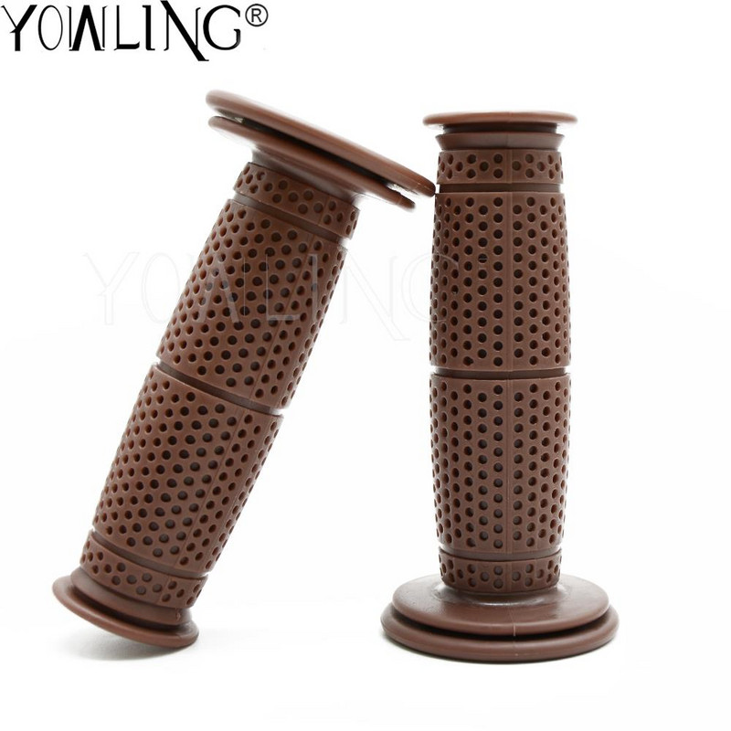 7/8-tolline käepide Retro kummist mootorratta jalgratta Vintage juhtraud koksipudeli käepide HONDA GN125 CG125 CB400 kohviku jaoks