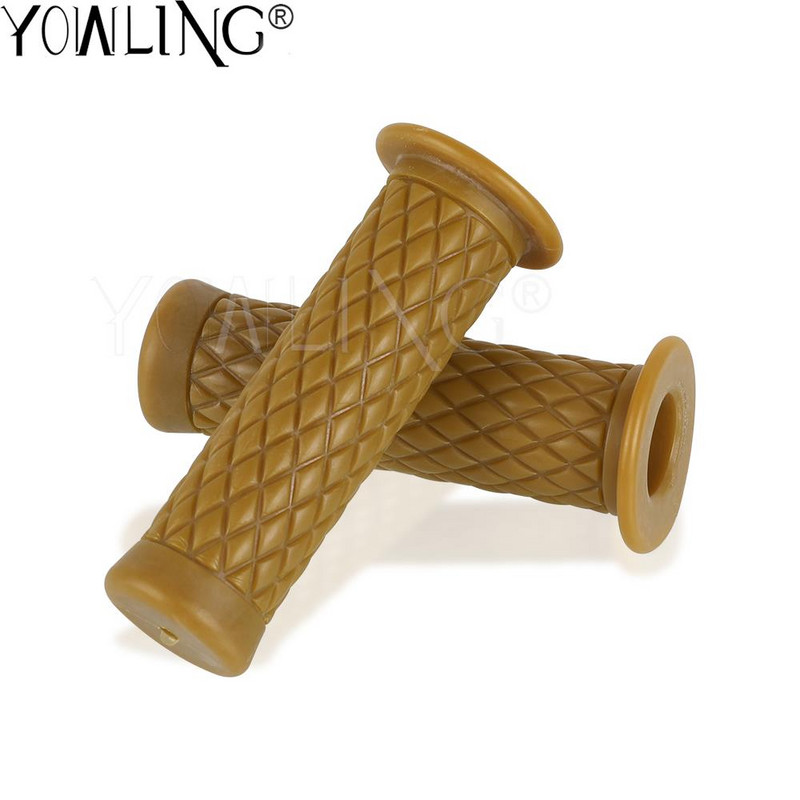 7/8-tolline käepide Retro kummist mootorratta jalgratta Vintage juhtraud koksipudeli käepide HONDA GN125 CG125 CB400 kohviku jaoks