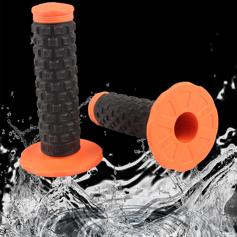 Pro Taper Grip käepide Dirt Bike kummist käepidemed 22 mm käepideme käepide Kahevärvilised padjapealsed motokäepidemed motokrossi mootorrattale