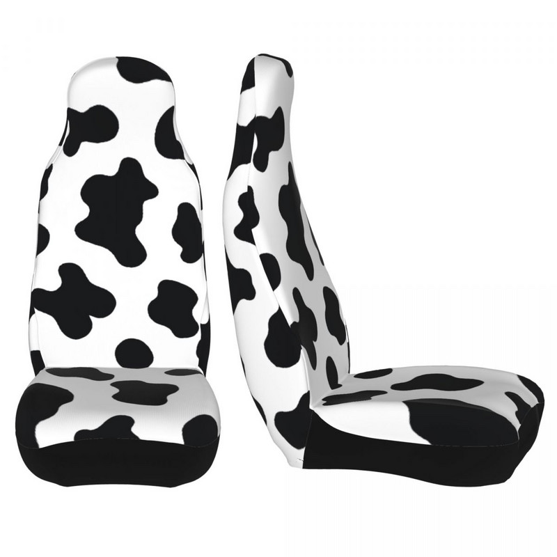 Cow Print Universal Husa Scaun Auto Interior Auto Pentru SUV Piele Animală Husa Scaun Auto Fibră Pescuit