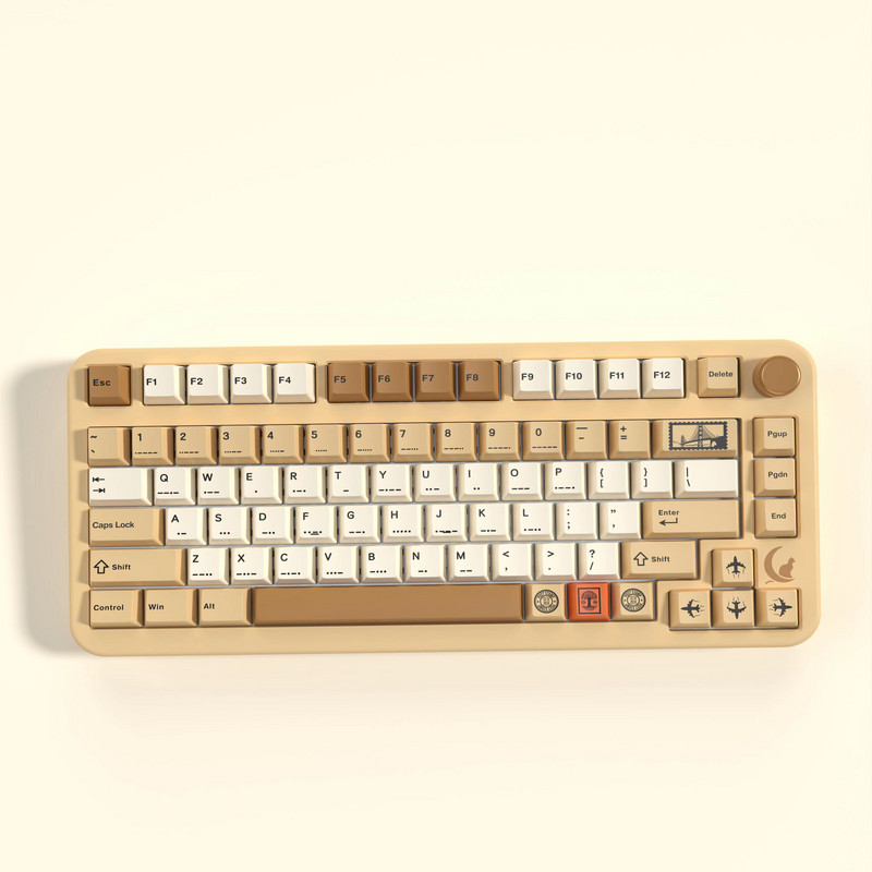 JCM PBT Keycaps Cherry Profile Dye-Sub GMK ISO/US Layout Keycaps pentru tastatură mecanică MX Gateron Kaih Switch Gaming