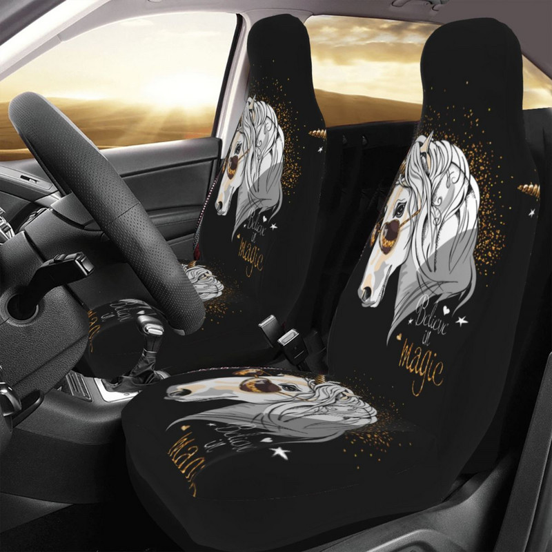 Unicorn Belive In Husa Scaun Auto Universala Four Seasons Femei Huse Scaun Cai Poliester Pescuit