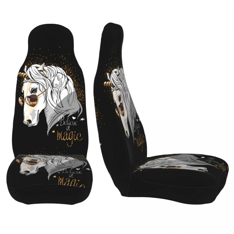 Unicorn Belive In Husa Scaun Auto Universala Four Seasons Femei Huse Scaun Cai Poliester Pescuit