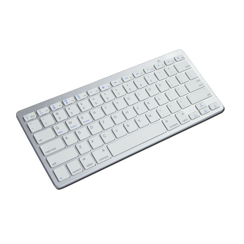 Tastatură Bluetooth ultra subțire Mini tastatură fără fir 78 de taste Rusă/Germană/Coreea/Spaniolă/Franceză Pentru sistemul de operare Windows/Apple Mac/Android