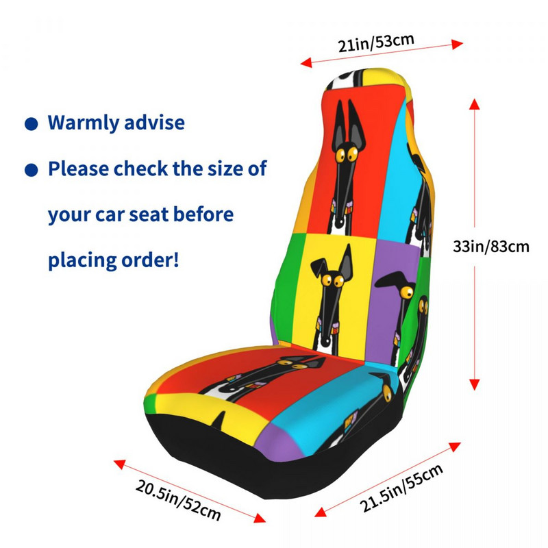 „Greyhound Semaphore“ universalus automobilio sėdynės užvalkalas „Four Seasons“, skirtas visureigiams šunims, gyvūnams, automobilių sėdynių užvalkalams poliesterio žvejybai