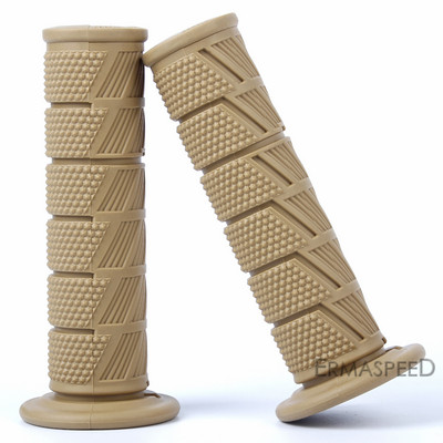 Mâner universal pentru mâner pentru motocicletă, 7/8" 22mm, mâner de accelerație din cauciuc antiderapant pentru motociclete, motocross, scuter electric pentru bicicletă electrică de teren