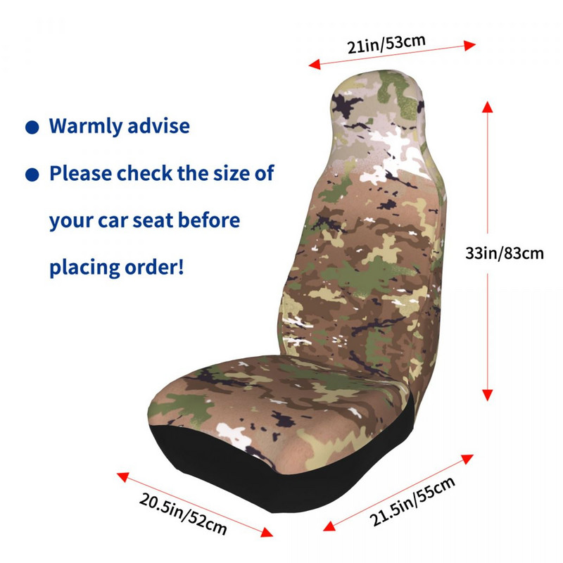 OCP Army Camouflage Protector universal pentru scaunul auto Accesorii interioare Toate tipurile de modele Camo Covoraș scaun auto Fabrica vânătoare