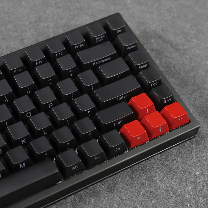 YMDK ABS ANSI ISO külgvalgustusega pealtvalgustusega 1,5 mm paksune läbikumav klahvikork YMD75 KBD75 Keycool 84 KBD67 XD64 GK64 jaoks (ainult võtmekork)