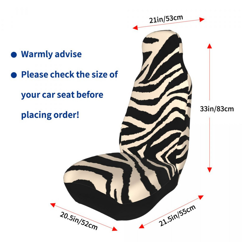 Animal Print Zebra Husa Scaun Auto Universal Four Seasons AUTOYOUTH Covoraș Scaun Auto Tesatura Car Styling