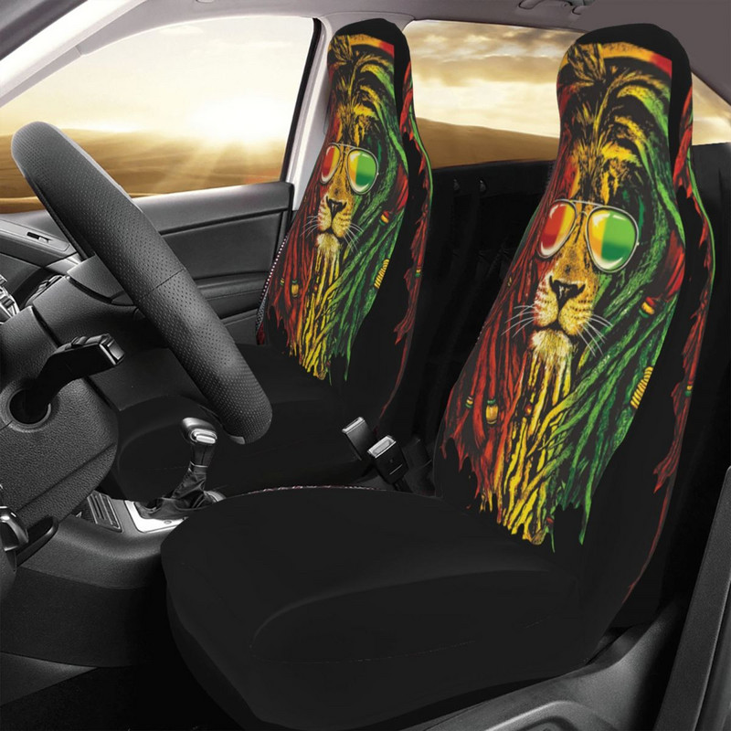 Cool Lion of Judah Africa Music Univerzalna navlaka za autosjedalicu Four Seasons Women Rastafari Lover Štitnik za autosjedalicu Poliester Fishing