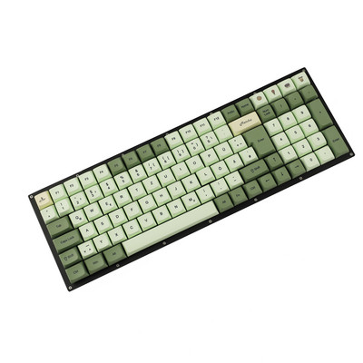 Matcha ZDA Profile Dye Sub PBT Keycap XDA V2 Γερμανική Γαλλική Ισπανία Κλειδιά ISO