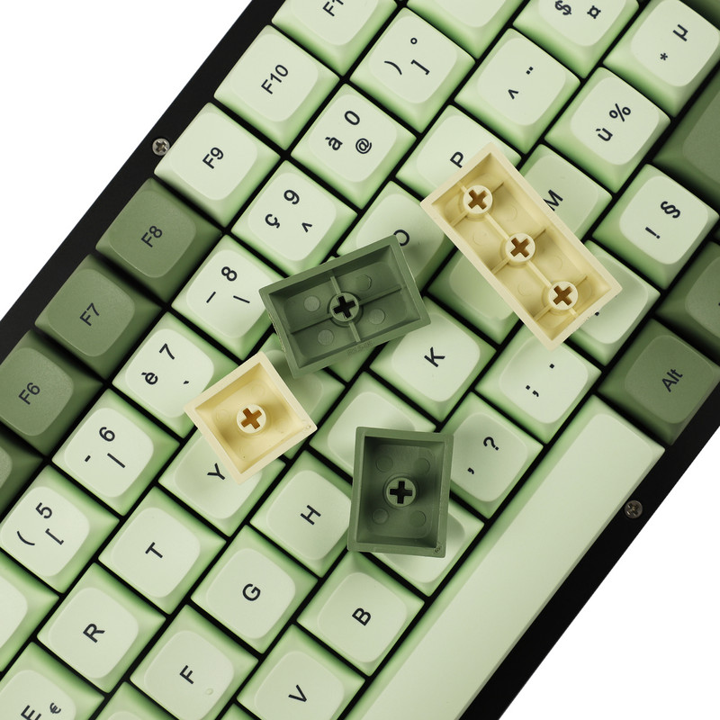 Matcha ZDA Profile Dye Sub PBT Keycap XDA V2 Γερμανική Γαλλική Ισπανία Κλειδιά ISO