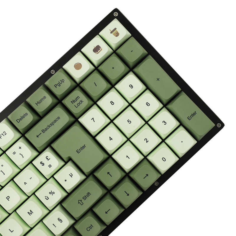 Matcha ZDA Profile Dye Sub PBT Keycap XDA V2 Γερμανική Γαλλική Ισπανία Κλειδιά ISO