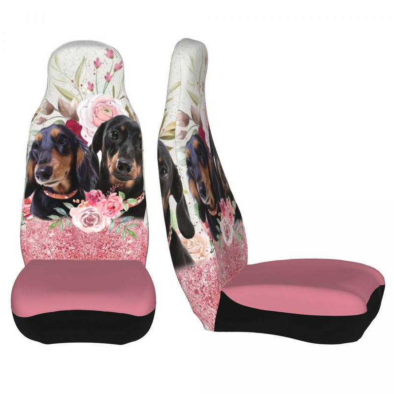 „Love Dachshund“ universalus automobilio sėdynės užvalkalas, atsparus vandeniui kelioninis šunų mylėtojas, automobilio sėdynės apsauginis audinys, medžioklė
