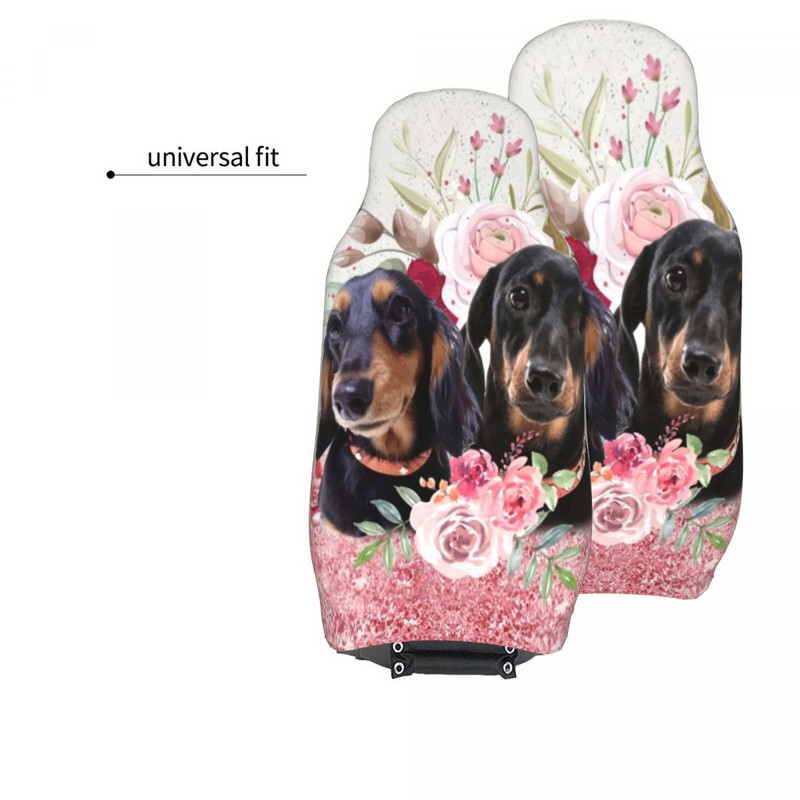 „Love Dachshund“ universalus automobilio sėdynės užvalkalas, atsparus vandeniui kelioninis šunų mylėtojas, automobilio sėdynės apsauginis audinys, medžioklė