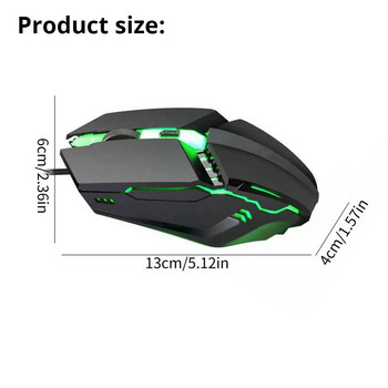 Viper M11 Gaming Electronic Sports RGB Streamer Horse Running Luminous USB Wired Computer Laptop Desktop Mouse