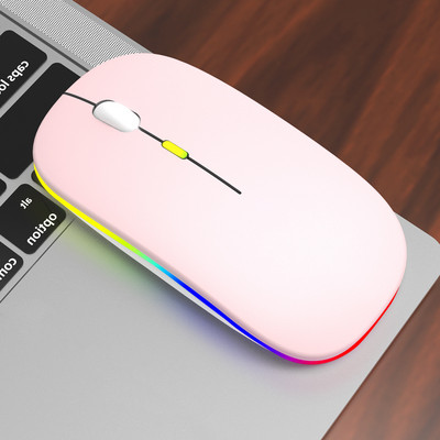 Bluetooth Hiir Juhtmeta arvuti Taaslaetav Mini Magic 2.4G USB RGB taustavalgustusega vaigistatud hiired lauaarvuti sülearvuti mängurihiire