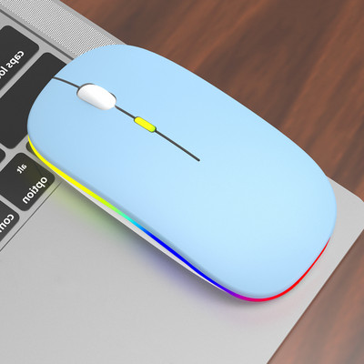 Bluetooth Hiir Juhtmeta arvuti Taaslaetav Mini Magic 2.4G USB RGB taustavalgustusega vaigistatud hiired lauaarvuti sülearvuti mängurihiire