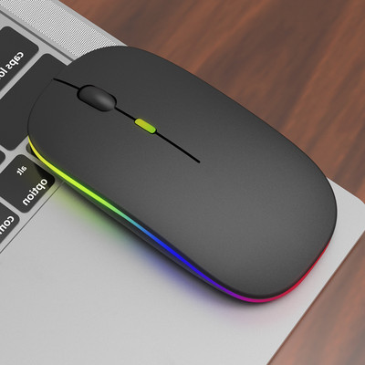 Bluetooth Hiir Juhtmeta arvuti Taaslaetav Mini Magic 2.4G USB RGB taustavalgustusega vaigistatud hiired lauaarvuti sülearvuti mängurihiire