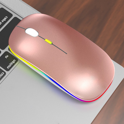 Bluetooth Hiir Juhtmeta arvuti Taaslaetav Mini Magic 2.4G USB RGB taustavalgustusega vaigistatud hiired lauaarvuti sülearvuti mängurihiire