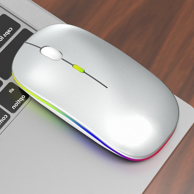 Bluetooth Hiir Juhtmeta arvuti Taaslaetav Mini Magic 2.4G USB RGB taustavalgustusega vaigistatud hiired lauaarvuti sülearvuti mängurihiire