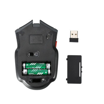 113 версия на батерия Mini2.4 GHz Безжична оптична мишка Преносима мишка Безжична USB мишка Преносим компютър