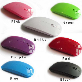 Φορητό Creative Mini Ultra Slim Cute ασύρματο ποντίκι Bluetooth 2.4G δέκτης Laptop Gaming Ποντίκια Υπολογιστή 1000dpi Αξεσουάρ υπολογιστή